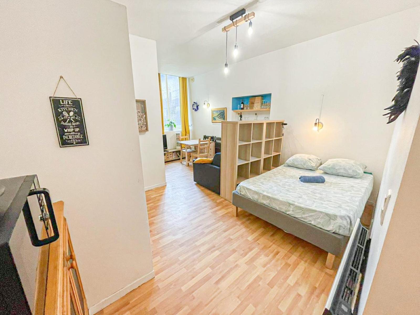 Appartement Cosy Apollo T1 Bis - Proche Chateau & Clemenceau *